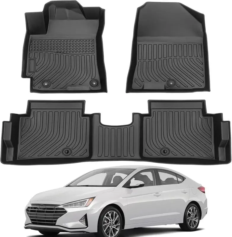 Hyundai Elantra Tpe Floor Mats Model: 2021-24 1