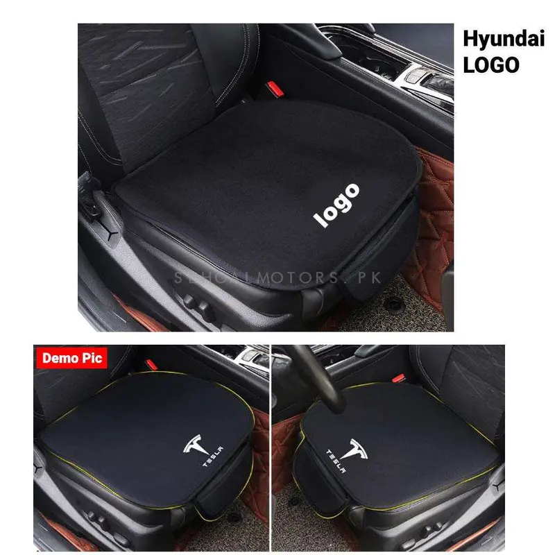 Hyundai Logo Auto Seat Cushion - Each 2