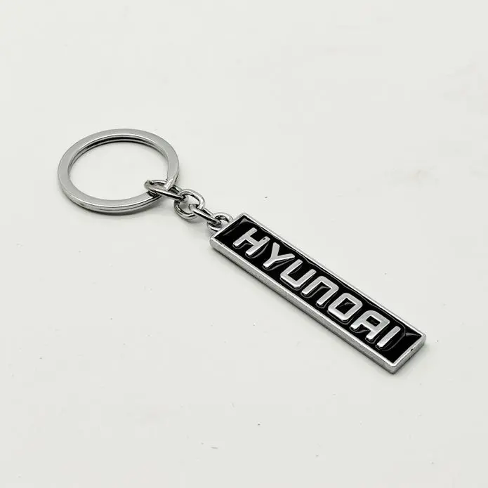 Hyundai Metal Keychain Keyring - Black 2