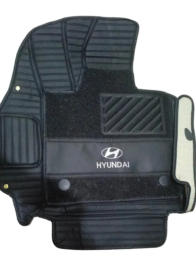 Hyundai Santa Fe 10D Floor Mats Model: 2023-2025 1