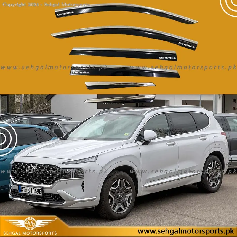 Hyundai Santa Fe Air Press Txr With Chrome (6Pcs) Model 2023-2024 1