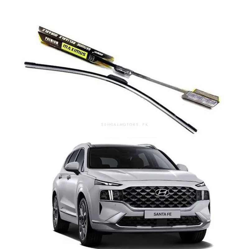 Hyundai Santa Fe Maximus Premium Silicone Wiper Blades 2019-2022 1