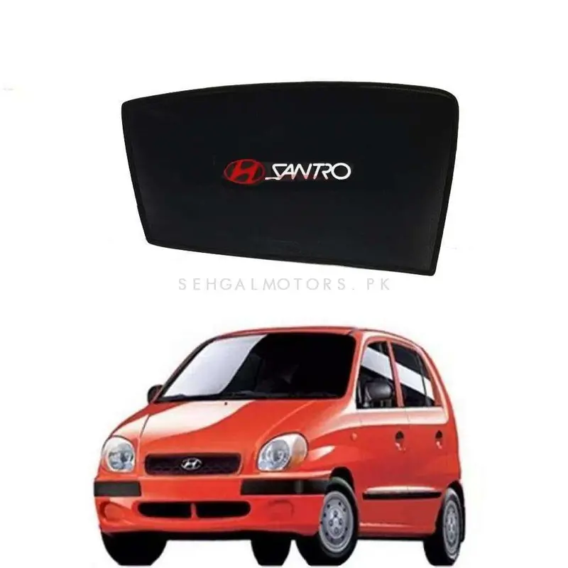 Hyundai Santro Side Sunshade With Logo 2003 - 2014 - Sun Shade | Parda 1