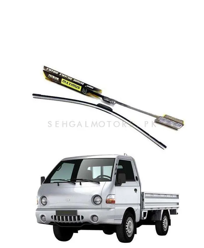 Hyundai Shehzore Maximus Premium Silicone Wiper Blades 2004-2017 1