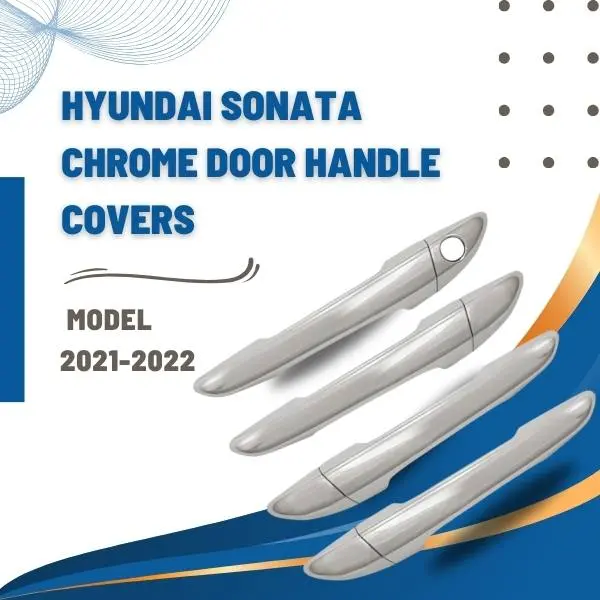 Hyundai Sonata Chrome Door Handle Covers 2021 - 2024 1
