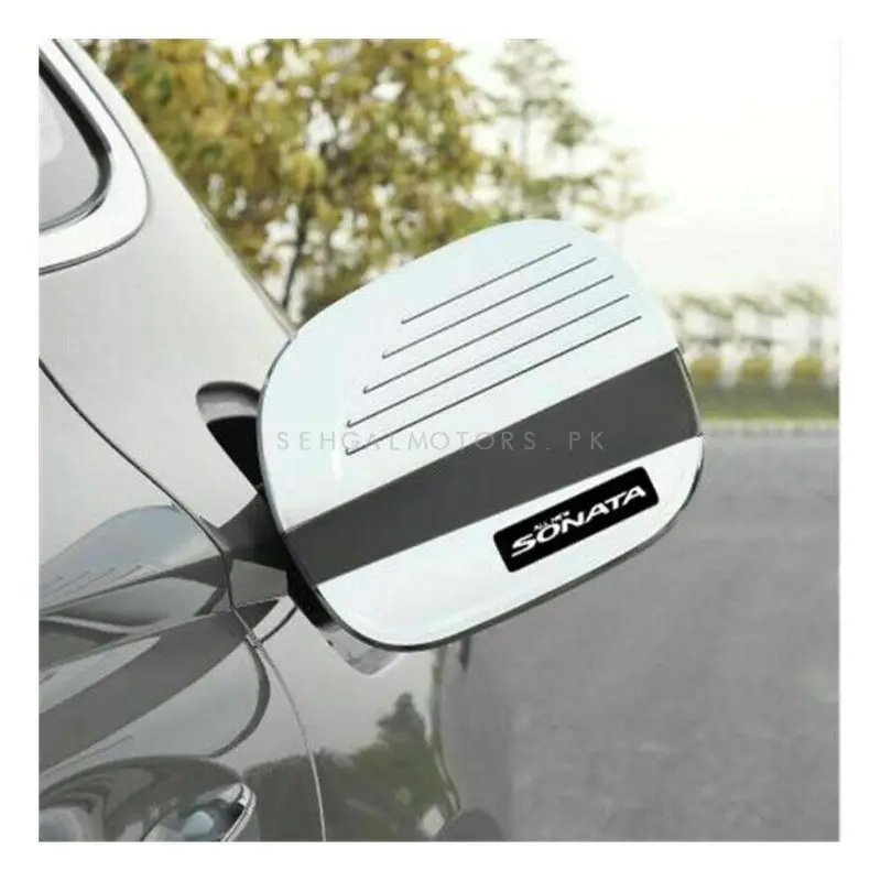 Hyundai Sonata Chrome Fuel Tank Cover 2021 - 2024 2