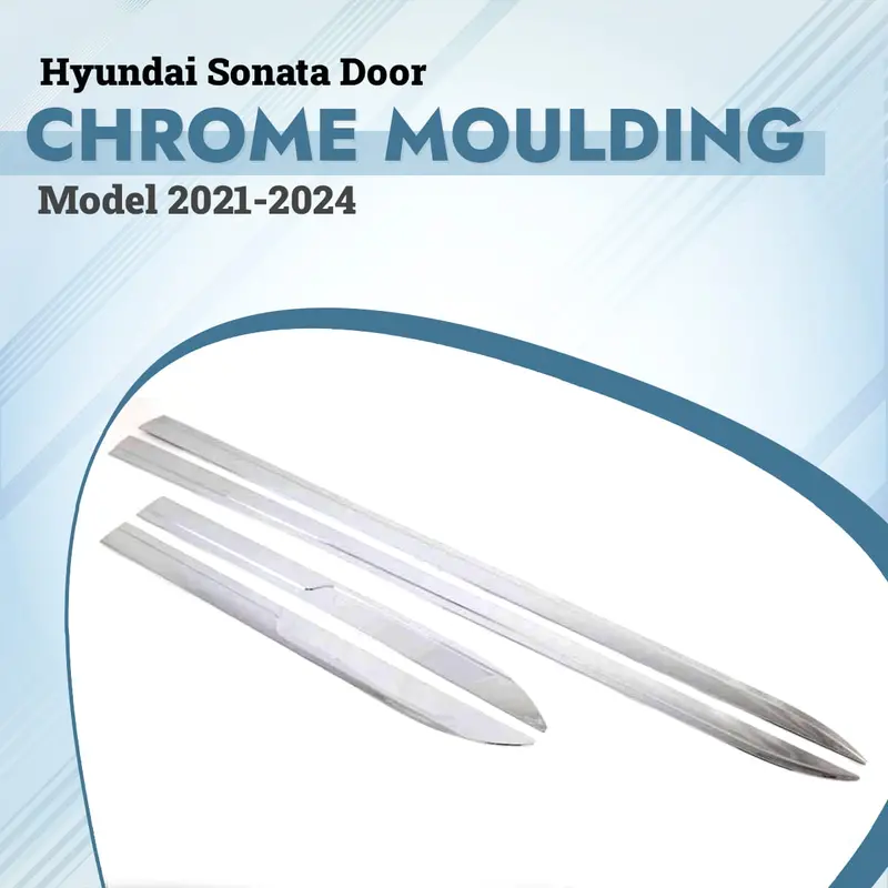 Hyundai Sonata Door Moulding Chrome 2021 - 2024 1