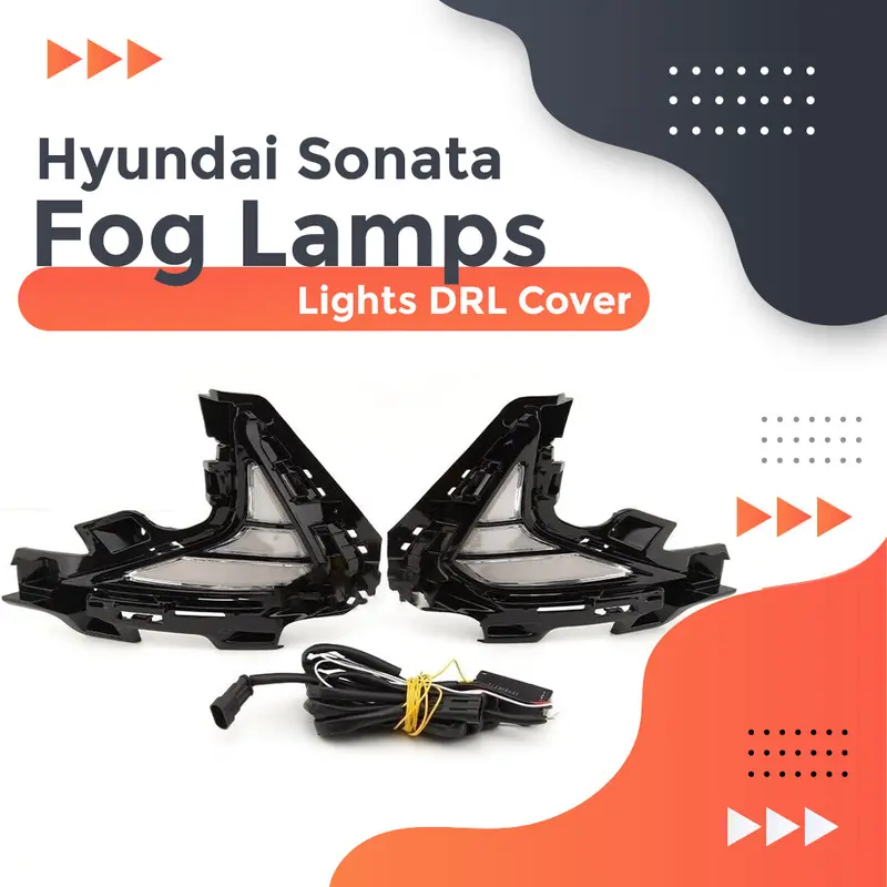 Hyundai Sonata Fog Lamps Lights Drl Cover 2021 - 2024 1