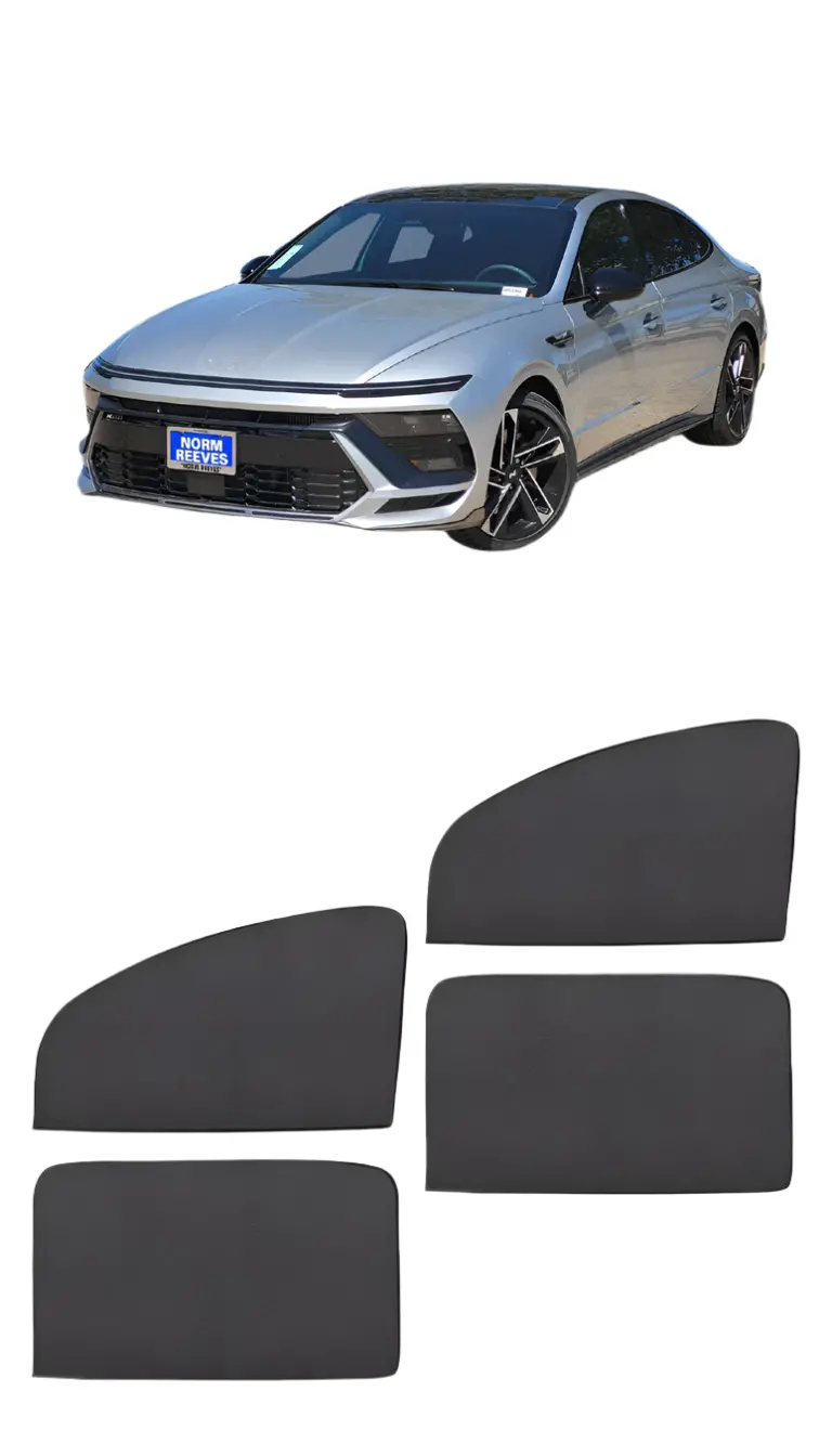 Hyundai Sonata N-Line Side Sunshade Black Model 2025 1