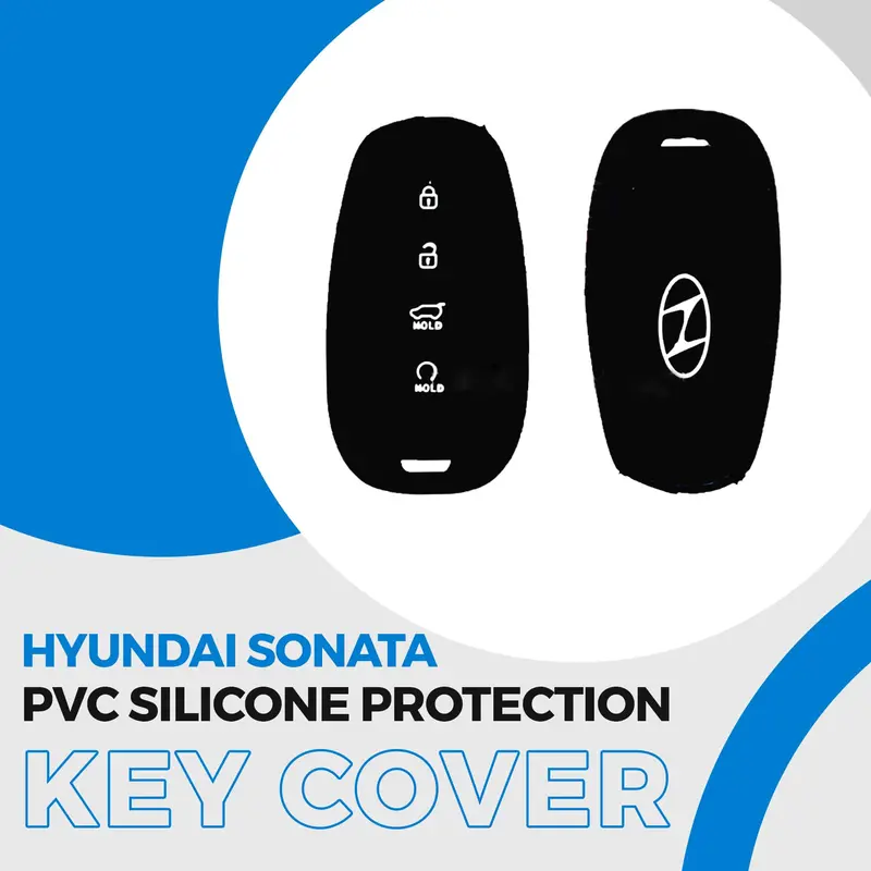 Hyundai Sonata Pvc Silicone Protection Key Cover 2021 - 2024 1