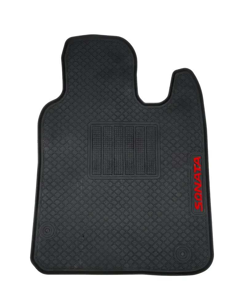 Hyundai Sonata Rubber Floor Mats Model: 2021-2025 1