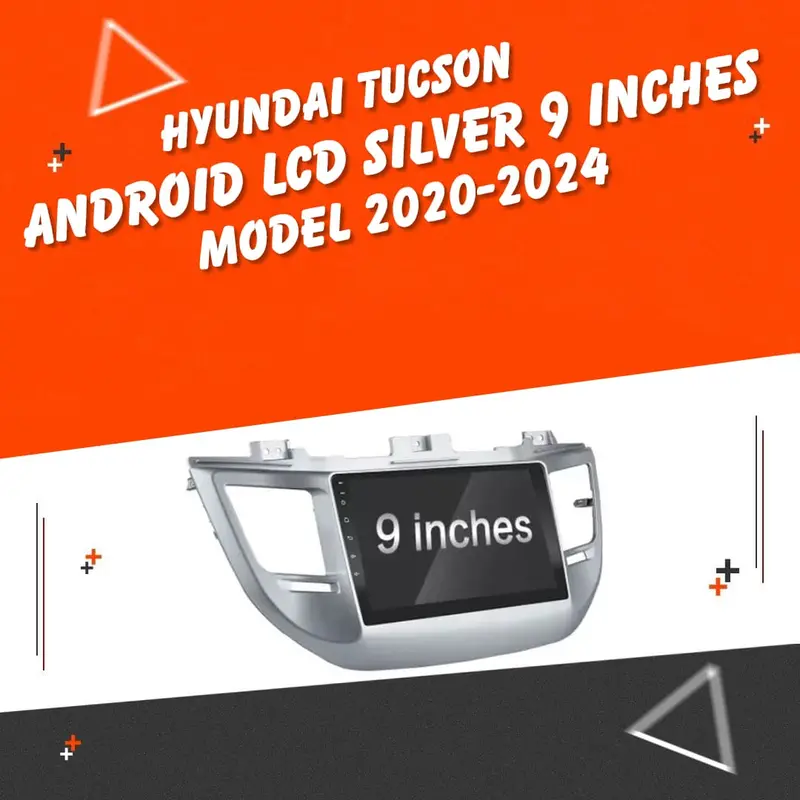 Hyundai Tucson Android Lcd Silver 9 Inches 2020 - 2024 1
