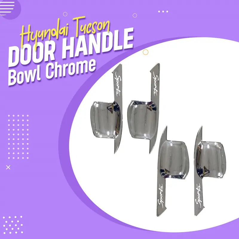 Hyundai Tucson Door Handle Bowl Chrome 2020 - 2024 1
