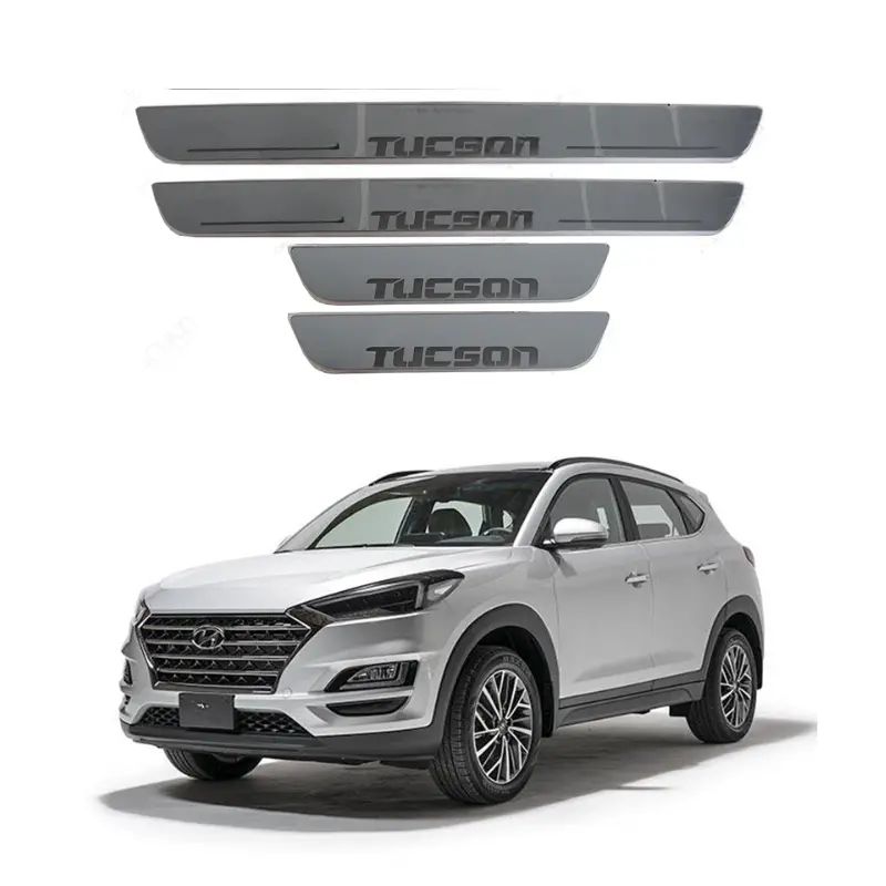 Hyundai Tucson Door Sill Plate Running Led Model 2020-2021 1