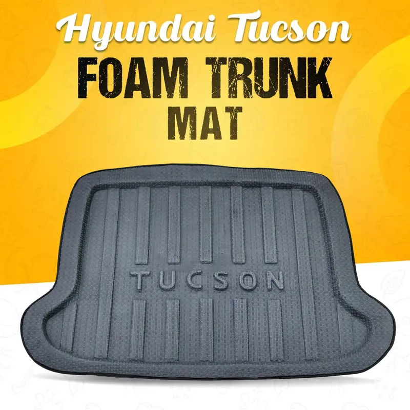 Hyundai Tucson Foam Trunk Mat Mix Design 2020 - 2024 - Cargo Boot Liner Diggi Protection Tray Cover 1