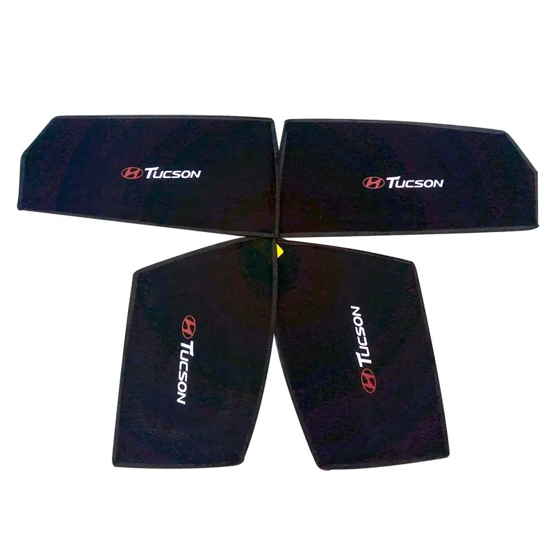 Hyundai Tucson Foldable & Flexible Sunshade With Logo 2020 - 2024 - Side Sun Shade 2