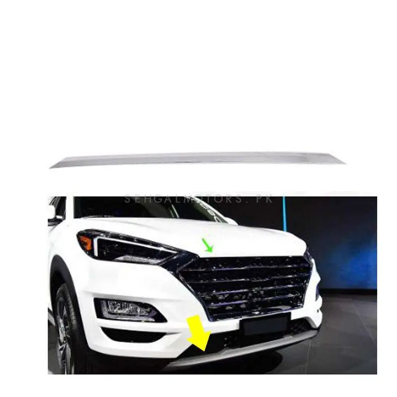 Hyundai Tucson Front Bumper Lower Chrome Trim 2020 - 2024 2