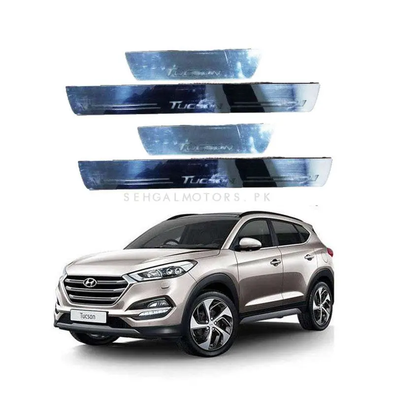 Hyundai Tucson Glass Led Sill Plates / Skuff Led Panels 2020 - 2024 2