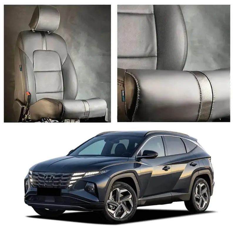 Hyundai Tucson Hybrid Type R Black Black Seat Covers 2025 - 2026 1