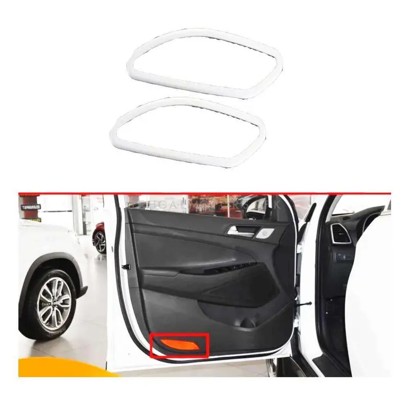 Hyundai Tucson Inner Door Reflective Frame Chrome 2020 - 2024 2