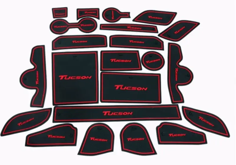 Hyundai Tucson Interior Protection Mats Black - Model 2019-2021 1