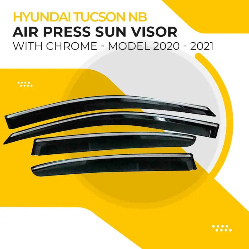 Hyundai Tucson Nb Air Press Sun Visor With Chrome 2020 - 2024 1
