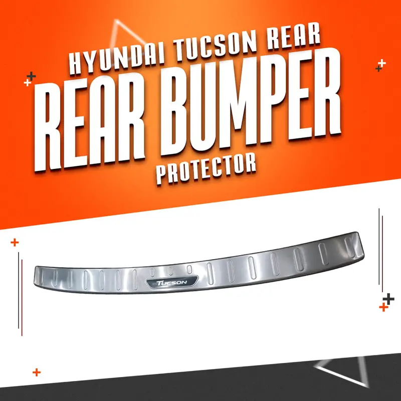 Hyundai Tucson Rear Bumper Protector 2020 - 2024 1