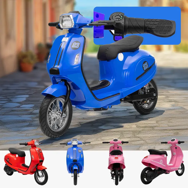 Iconic Retro Rider Junior Voltscooter Spark Rider (Vespa Inspired) 2