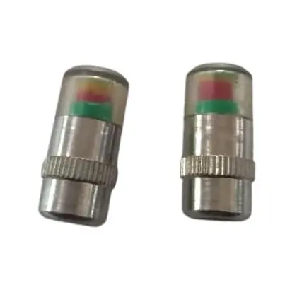 Indication Tyre Air Pressure Tire Valve Nozzle Caps 2 Pcs - Alert Warning Monitor 2