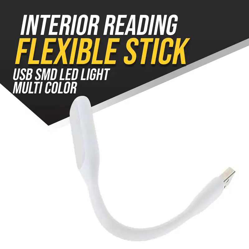 Interior Reading Flexible Stick Usb Smd Led Light Multi Color 1