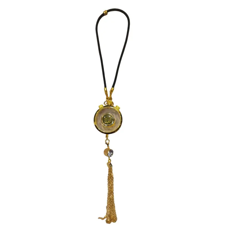 Islamic Style Hanging Car Perfume Golden – Multi Liquid Fragrance 2