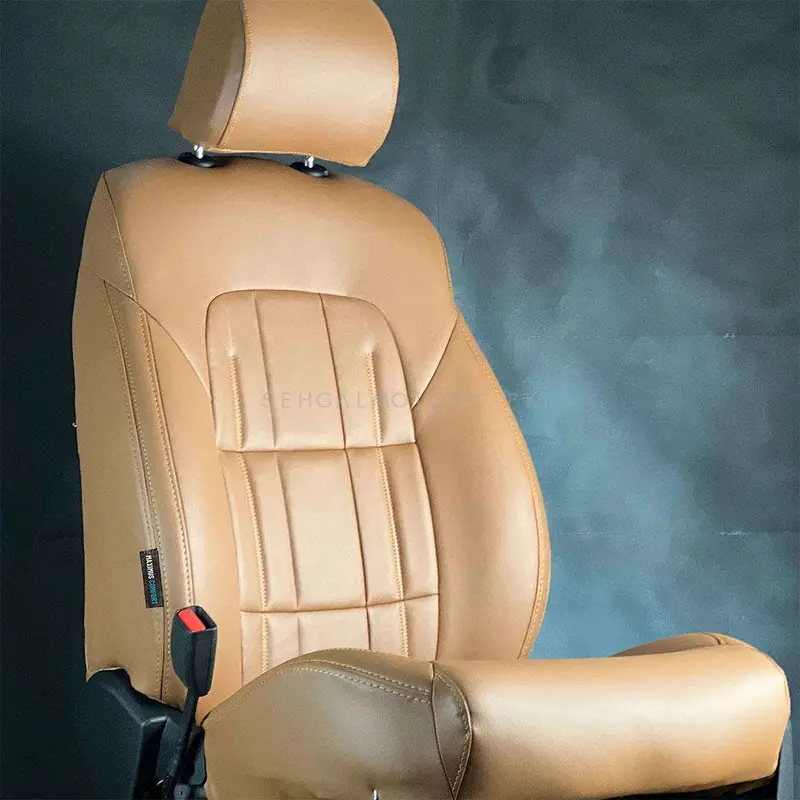 Isuzu D-Max Audi Style Brown Brown Seat Covers 2018 - 2021 2