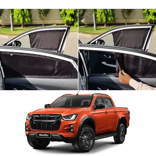 Isuzu D-Max Gen3 Custom Fit Retractable Curtains 1