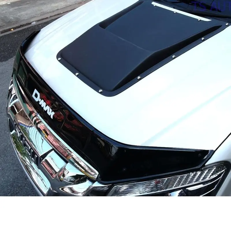 Isuzu Dmax Black Bonnet Guard 2018 - 2021 1