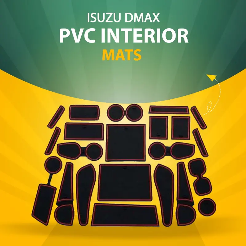 Isuzu Dmax Pvc Interior Mats 1