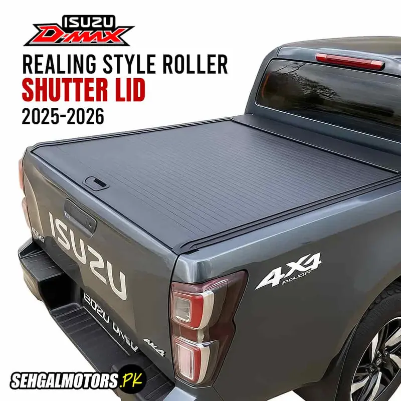 Isuzu Dmax Realing Style Roller Manual Shutter Lid 2024 - 2026 1