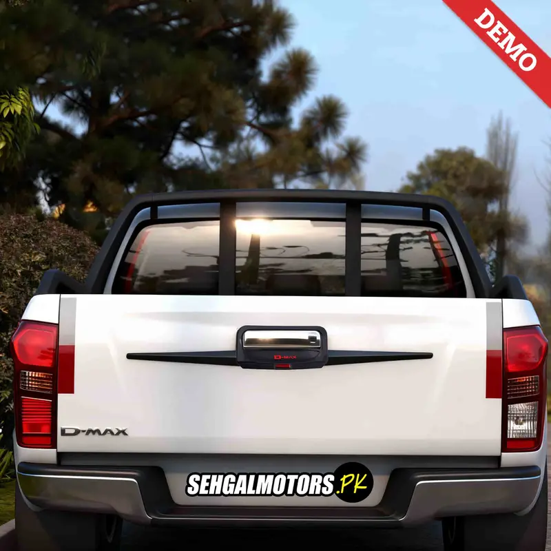 Isuzu Dmax Tail Gate Cover With Wings 2018 - 2021 2