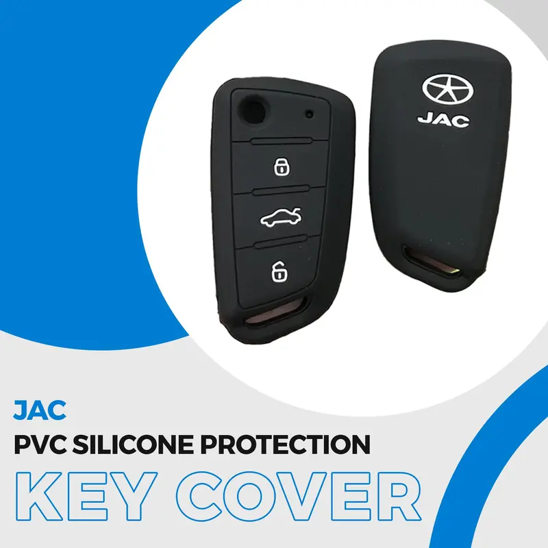 Jac Pvc Silicone Protection Key Cover - Model 2025-2026 1