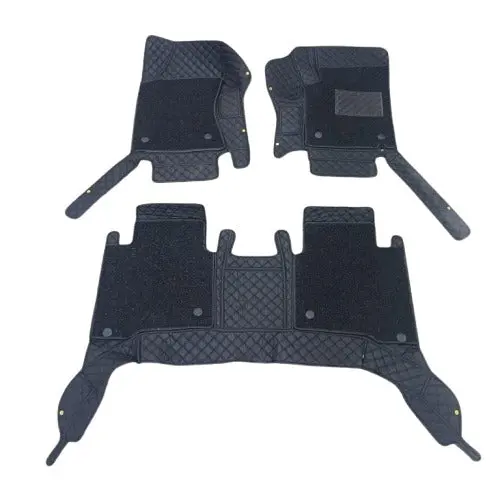 Jac T9 Hunter 9D Floor Mats Black With Black Grass 3 Pcs 2025 - 2026 2
