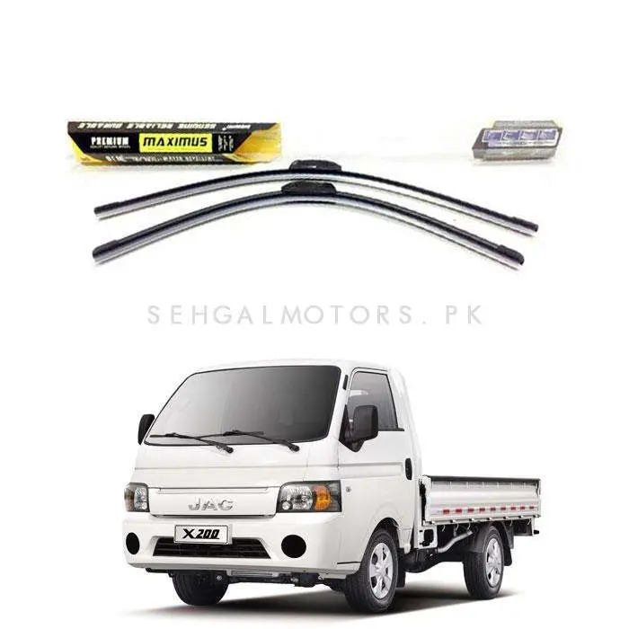 Jac X200 Maximus Premium Silicone Wiper Blades - Model 2016-2019 1