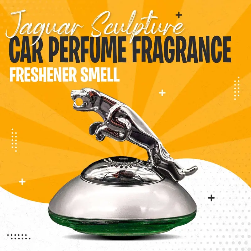 Jaguar Sculpture Car Perfume Fragrance - Car Perfume Fragrance Freshener Smell 1