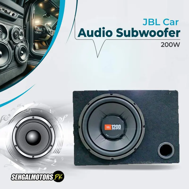 Jbl Car Audio Subwoofer - 200W 1