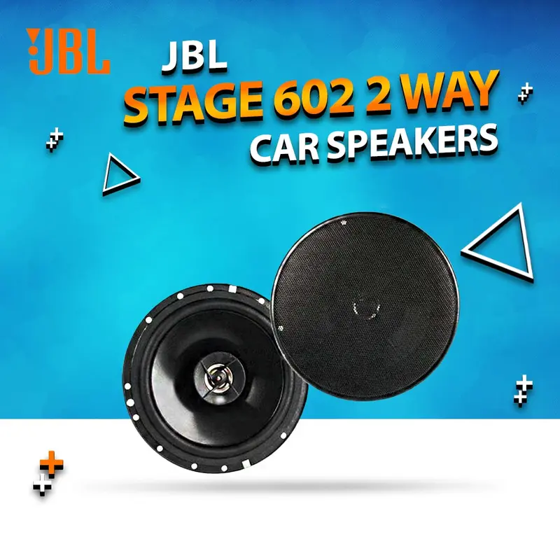 Jbl Stage 602 2 Way Component Car Speakers - Car Coaxial Speaker Automobile Audio Speaker | Universal Sound Loudspeaker Sound 1