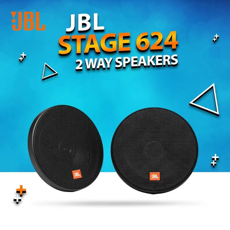 Jbl Stage 624 2 Way Component Car Speakers - Car Coaxial Speaker Automobile Audio Speaker 1