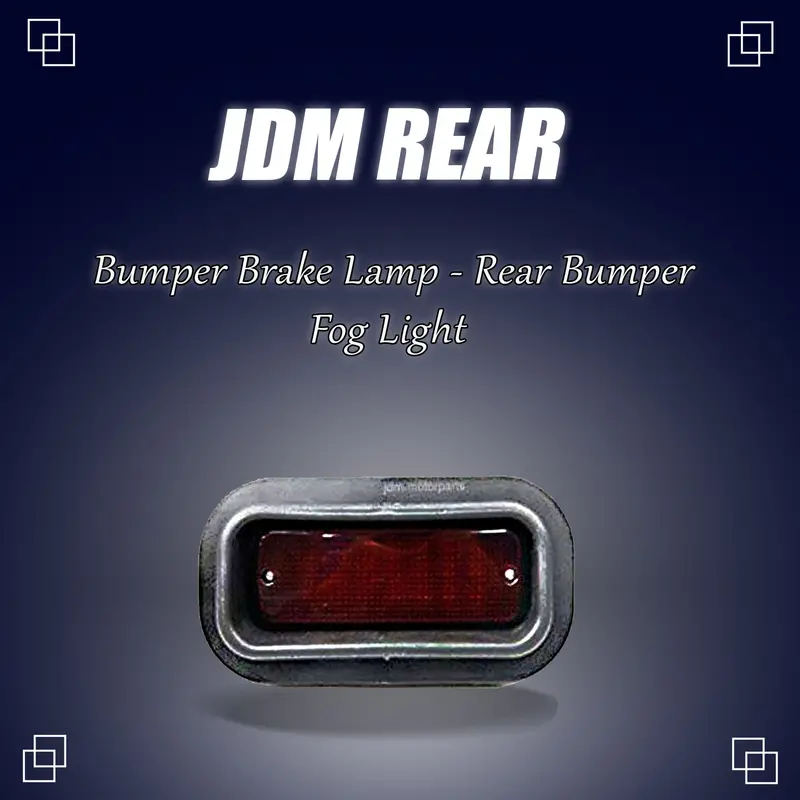 Jdm Back Bumper Third Brake Lamp - Rear Bumper Fog Light | F1 Brake Light 1