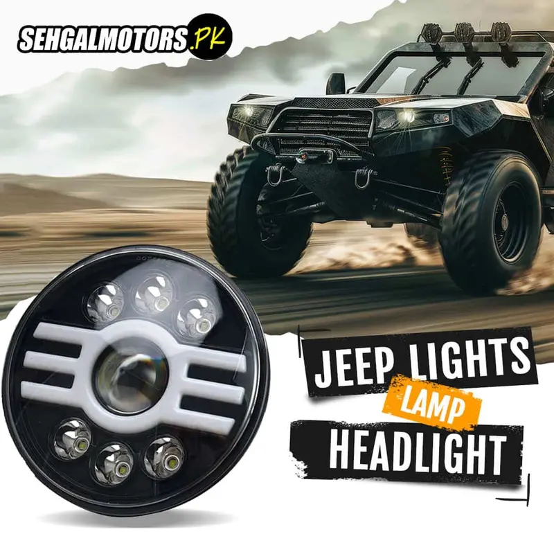Jeep Light Headlight Head Lamp Version 2 - Each 1