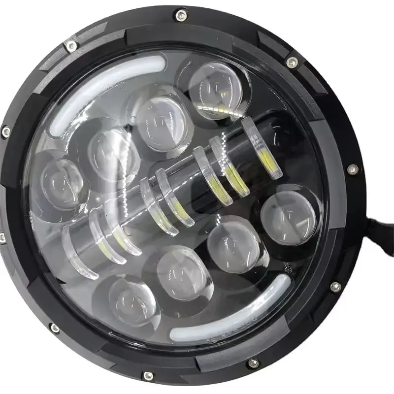 Jeep Lights Headlights / Head Lamps Version 1 - Each 2