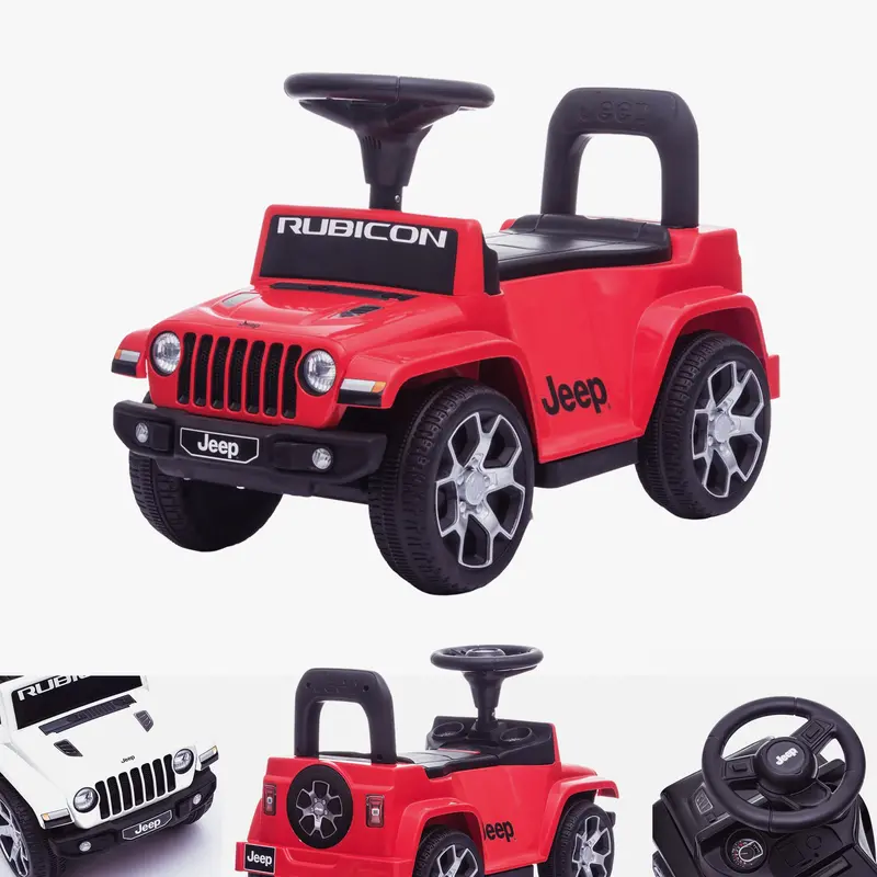 Jeep Rubicon Electric & Push Along Car - Licensed 1