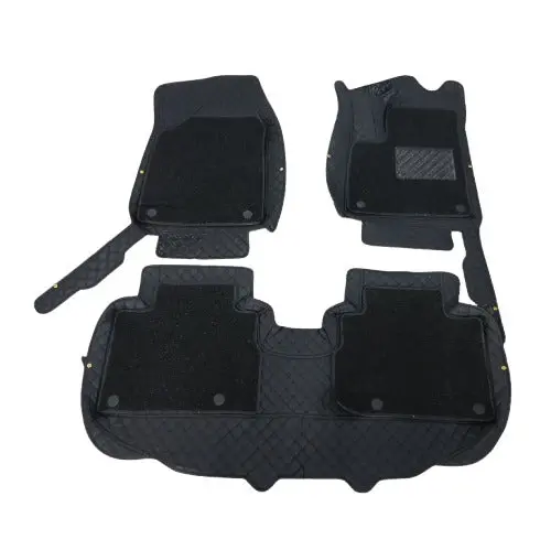 Jetour Dashing 9D Floor Mats Black With Black Grass 3 Pcs 2025 - 2026 2
