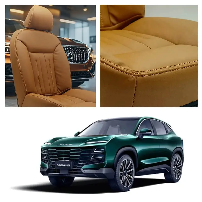 Jetour Dashing Audi Design Brown Seat Covers 2025 - 2026 1